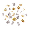 20Pcs 4 Style Brass Filigree Box Clasps KK-PJ0001-15-13