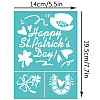 Self-Adhesive Silk Screen Printing Stencil DIY-WH0337-090-2