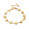 304 Stainless Steel Link Chain Bracelets for Women BJEW-U021-08G-04-4
