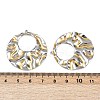 304 Stainless Steel Pendants STAS-L290-50GP-3