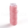 Waxed Polyester Cord YC-WH0007-03B-01-2