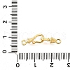 Brass Hook and S-Hook Clasps KK-D356-21G-3