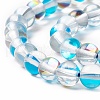 Synthetic Moonstone Beads Strands G-E573-02A-02-4