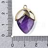 Natural Amethyst Pendants G-U019-03B-04-3
