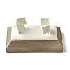 Imitation Leather Jewelry Bangle Display Stands ODIS-K005-08-1