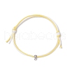 16Pcs Two Tone Waxed Polyester Cord Bracelets for Men Women BJEW-JB11790-3