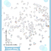 SUNNYCLUE Transparent Electroplate Crushed Glass Craft GLAA-SC0001-98A-01-2
