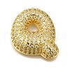 Brass with Cubic Zirconia Pendant KK-Q818-02Q-G-1