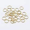 925 Sterling Silver Open Jump Rings STER-F036-02G-0.7x3mm-1