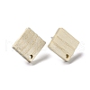 Ash Wood Stud Earring Findings EJEW-N017-011F-2