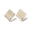 Ash Wood Stud Earring Findings EJEW-N017-011F-2