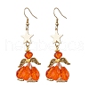 Angel Star Handmade Glass Seed Beads & Glass Dangle Earrings for Women EJEW-MZ00393-07-2