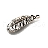 Tibetan Style Alloy Pendants TIBE-L008-60AS-2
