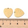 Ion Plating(IP) 316L Surgical Stainless Steel Pendants STAS-F302-03G-3