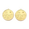 304 Stainless Steel Pendants STAS-T065-15G-1