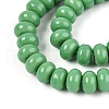 Opaque Spray Painted Glass Beads GLAA-ZX008-8mm-18C-3
