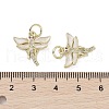 Brass Micro Pave Cubic Zirconia Pendants KK-L209-075G-03-3