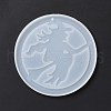 DIY Witch Pendant Silicone Statue Molds DIY-E049-01-3