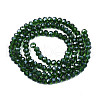 Electroplate Glass Beads Strands EGLA-A044-T2mm-B24-2