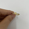 Brass Micro Pave Clear Cubic Zirconia Finger Rings FS-WGE303B-28-1