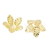 Brass Bead Caps KK-V015-34G-01-1