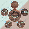 SUNNYCLUE DIY Yoga Bracelet Making Kit DIY-SC0019-29-4