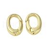 Brass Spring Gate Rings KK-B089-08G-1