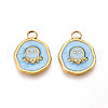 304 Stainless Steel Pendants STAS-N108-01B-G-1