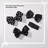 AHADERMAKER Bowknot Webbing Ribbon Shoe Decorations FIND-GA0004-33-4