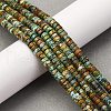 Natural African Turquoise(Jasper) Beads Strands G-L624-I04-2x4mm-1