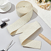 5 Yards Flat Polyester Elastic Wide Band OCOR-WH0090-052B-5