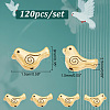  120Pcs Tibetan Style Alloy Beads TIBEB-NB0001-35-2