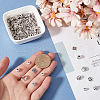 SOFPLATE 400Pcs 16 Styles Tibetan Style Alloy Spacer Beads FIND-SP0002-11-3