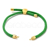 Nylon Cords Bracelet Makings Fit for Connector Charms AJEW-P116-01G-17-2