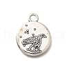 Tibetan Style Alloy Pendants PALLOY-D291-16AS-1