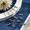 12Pcs 304 Stainless Steel Pendants STAS-LP0001-35-3