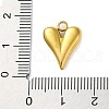 201 Stainless Steel Pendants STAS-G338-07G-1-3