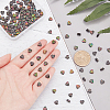 ARRICRAFT 2 Strands Electroplate Non-magnetic Synthetic Hematite Beads Strands G-AR0004-24-3