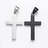 304 Stainless Steel Quote Pendants STAS-F157-02-1