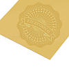 Self Adhesive Gold Foil Embossed Stickers DIY-WH0211-030-4