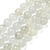 Natural Green Beryl Beads Strands G-F787-01-8mm-2