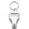 Iron Nail Clippers and Bottle Opener AJEW-I045-02P-2