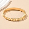 304 Stainless Steel Hinged Bangles for Women AJEW-P127-25G-2