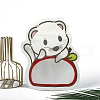 Cartoon Animal PET Cookies Zip Lock Bags PW-WG28C20-02-1