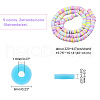 Handmade Polymer Clay Beads Strands CLAY-CA0001-03-8
