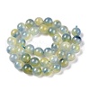 Dyed Natural White Jade Beads Strands G-T138-10mm-210-18-2