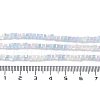 Gradient Color Electroplate Glass Bead Strands GLAA-E042-05-B04-5