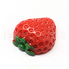 Strawberry Resin Decoden Cabochons X-CRES-R183-09-5