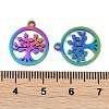 304 Stainless Steel Pendants STAS-R135-18P-3