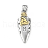 Ion Plating(IP) 304 Stainless Steel Pendants STAS-G303-28AS-2